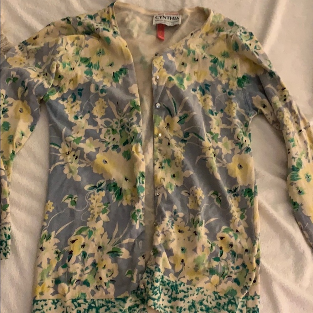 Charlotte Floral Cardigan - high Quality